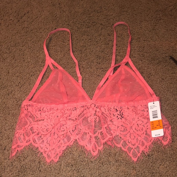 Sam Edelman Other - NWT Sam Edelman Longline Strappy Lace Bralette